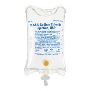 Guide To Intravenous Fluids: 0.45% Sodium Chloride (Half Normal Saline ...